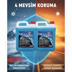 Freyr 4 Mevsim -42 Derece Süper Mavi Antifriz 5 Litre x 2 Adet (10 L) | Motor Radyatör Soğutma Sıvısı