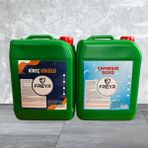 Freyr Çamaşır Suyu 5 lt ve Kireç Sökücü 5 lt + 500 ml Kalıcı Parfüm Esanslı Sıvı Sabun - 10 lt