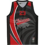 Freysport Chicago Basketbol Forması - Siyah - XS