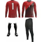 Freysport Compactness Kaleci Forma Seti - XL - Kırmızı
