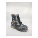Frida Shoes Frida Kadın Şeffaf Su Geçirmez Bot -lacivert Çiçek Desenli 13401