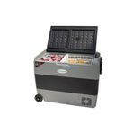 Fridgers 60lt Araç Buzdolabı Lg Kompresör 12/24V Çift Kabin Sıcaklık Ayarı + Tekerli + Geniş Hacim