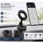 Friemats Manyetik Telefon Tutucu Vantuzlu Araç Ofis Masa Üstü Katlanabilen Mıknatıslı Telefon Tutacağı