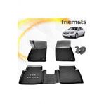 Friemats Opel Insignia 3D Paspas Havuzlu Siyah 2008-2016 Arasi 4 Prc