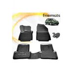 Friemats Renault Clio 3 3D Paspas Havuzlu Siyah Hb 2006-2012 Arasi 4 Prc