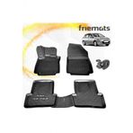 Friemats Renault Clio 3 3D Paspas Havuzlu Siyah Stw 2006-2012 Arasi 4 Prc