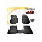 Friemats Renault Clio 4 3D Paspas Havuzlu Siyah Stw 2013-2020 Arasi 4 Prc