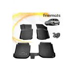 Friemats Vw Golf 4 3D Paspas Havuzlu Siyah 1998-2004 Arasi 4 Prc