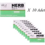 Friend Holder Herb Micro Filter Kullanat Sigara Ağızlığı 10'lu Paket Japonya Menşeli
