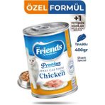 Friends Premium Tavuklu Yetişkin Kedi Konservesi Yaş Mama 400 gr