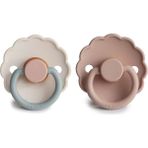 Frıgg Daisy Ikili Kauçuk Emzik - Cotton Candy / Blush 0-6 Ay - 0 - 6 Ay - Renkli