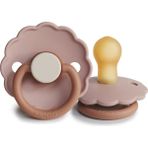 Frıgg Daisy Kauçuk Emzik - Biscuit 0-6 Ay - 0 - 6 Ay - Açık Pembe