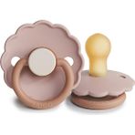 Frigg Daisy Kauçuk Emzik - Biscuit 0-6 Ay (5 Adet)