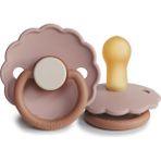 Frıgg Daisy Kauçuk Emzik - Biscuit 6-18 Ay - 6 - 18 Ay - Açık Pembe