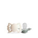 Frigg Lucky Cream Sage 0-6 Ay 2'li Silikon Emzik