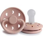 Frıgg Moon Phase Silikon Emzik - Blush 6-18 Ay - 6 - 18 Ay - Açık Pembe