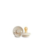 Frigg Rope Design Cream 6-18 Ay Kauçuk Emzik - Bej