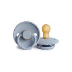 Frıgg Rope Kauçuk Emzik - Powder Blue 0-6 Ay - 0 - 6 Ay - Açık Mavi