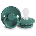 Frıgg Rope Silikon Emzik - Vintage Green 0-6 Ay - Turkuaz - 0 - 6 Ay
