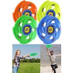 Frisbee Frizbi Fırlatma Diski Disk Atma Oyunu Çocuk Yetişkin Plaj Bahçe Oyuncak 24 cm 4LÜ