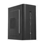 Frisby FC-2710B 300W Mini Tower Micro ATX Kasa - 2xUSB Mikrofon Girişli 1x120mm Fam 2x3.5" HDD 3x2.5" SSD Yuva