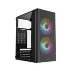 Frisby Fc-8970g Mini Tower Gaming Kasa 300w 2 X 120mm Rainbow Fan
