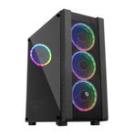 Frisby FC-9320G 600W 80 Plus 4x120 mm Rgb Fan Temperli Cam Mid-Tower Gaming Kasa