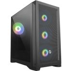 Frisby FC-9475G CREVO Gaming RGB 600W Tempered Glass USB 3.0 mATX Mid Tower Kasa