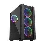 Frisby FC9320G 600W 80+ Siyah 4 x Rgb Mesh Kasa
