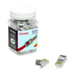 Frisby FNW-RJ4532N CAT6 EZ RJ45 100'lü Yeni Nesil Delikli Metal Konnektör