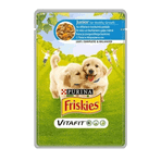 Friskies 100 gr 20'li Junior Tavuklu ve Havuçlu Yavru Köpek Konservesi