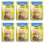 Friskies 6x85 gr Somonlu Soslu Yaş Kedi Maması