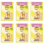 Friskies 6x85 gr Tavuklu Soslu Yaş Yavru Kedi Maması