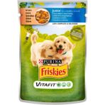Friskies Junior Tavuklu ve Havuçlu Yavru 20x100 gr Yaş Köpek Mama