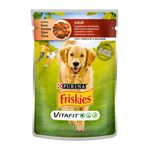 Friskies Kuzu Etli ve Havuçlu Yetişkin 20x100 gr Köpek Yaş Maması