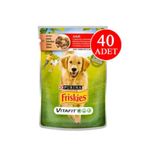 Friskies Sığır Etli ve Patatesli 40x100 gr Yaş Köpek Mama