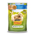 Friskies Tavuklu ve Havuçlu Pouch Konserve Yavru 20x100 gr Köpek Maması