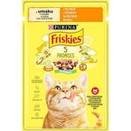 Friskies Tavuklu Yetişkin Kediler İçin 26x85 gr Tam Yaş Kedi Maması