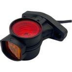 FRISTOM 12V-30V BOYNUZ TAKOZ LAMBASI KISA (LEDLİ) SARI-KIRMIZI-BEYAZ SOL E9