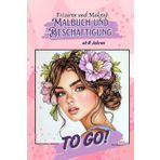 Frisuren und Makeup Malbuch und Beschäftigung - für Kinder ab 6 Jahren - A5- ToGo!: Spiele, Bilder, Rätsel - die perfekte Beschäftigung für unterwegs, ... (Ausmal- und Beschäftigungshefte ab 6 Jahren)