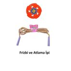 Frizbi Oyun Seti Çeşitleri atlama İpi - Plastik Top Frizbi ve Popit