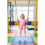 FRM Kız Çocukları Için Pamuklu Regular Fit Baskılı Takım Günlük Konfor ve Stil Kaliteli Şık Rahat - Açık Pembe - 3 - 4 Yaş