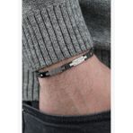 FRNCH 316L Çelik İtalyan Model Gümüş Renk Erkek Bileklik FRJ12844-3844-AB2