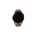 Fro LW38 Siyah Kasa 38 mm Kahverengi Kordon Akıllı Saat