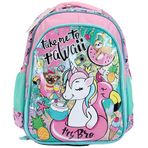 Frocx 42263 Unicorn Due Hawaii Açık Pembe İlkokul Çantası