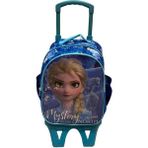 Frocx Frozen Mystery Lisanslı Tekerlekli Çekçekli Okul Çantası - Lacivert