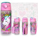 Frocx Lisanslı Unicorn 500 ml Suluk Matara - Renkli