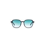 Frodo Unisex Retro Güneş Gözlüğü (Siyah-Degyeşil)