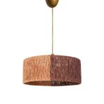 Froid Handmade Tekli Sarkıt Avize | Kiremit-Natural Renk | 30x60 cm | 71-80 cm Yükseklik | E27 Uyumlu | Vintage-Modern Tasarım | Metal Gövde | CE Sertifikalı (Natural-Kiremit, 30x60)