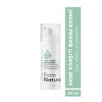 From Natura Çay Ağacı ve Lavanta Akne ve Siyah Nokta Karşıtı 50 ml Bakım Kremi